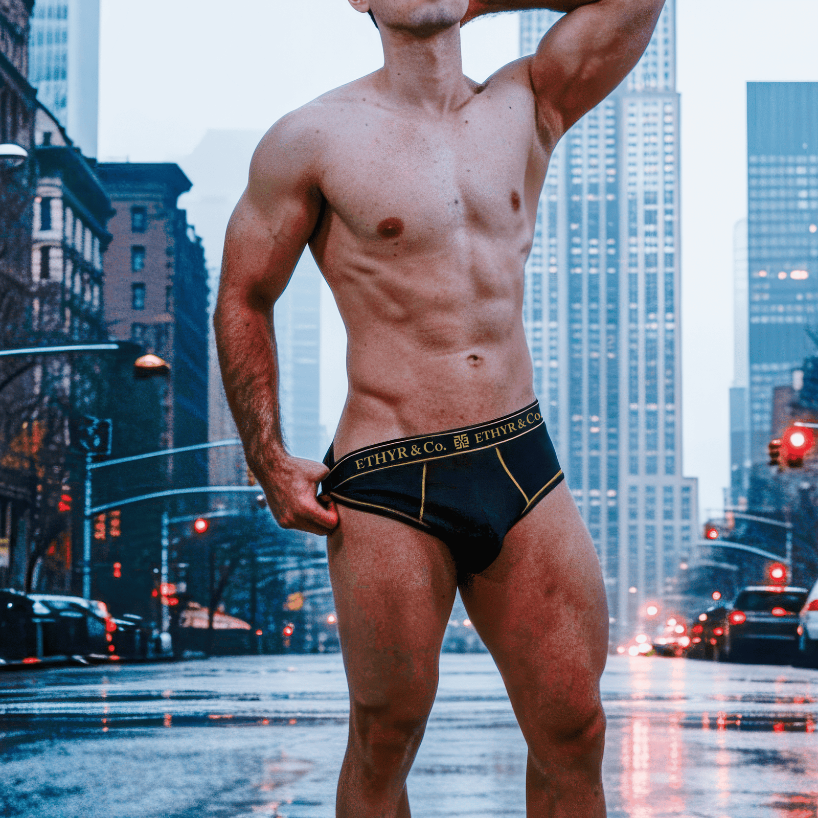 Brief Premium Hombre ETHYR & Co. Pack 3 piezas Multicolor - Image 6